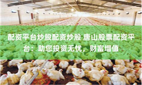 配资平台炒股配资炒股 唐山股票配资平台：助您投资无忧，财富增值